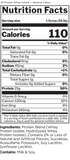 Rule 1 100% Whey Protein Isolate 1.95 lb, Frozen Banana (30 Servings)