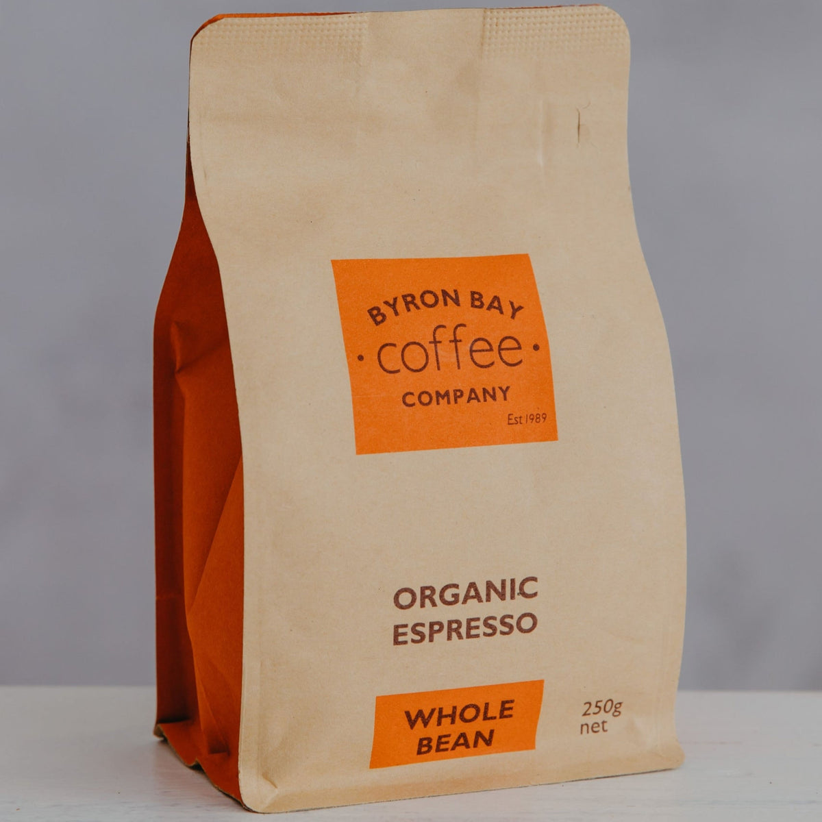 Byron Bay Coffee Company Organic Espresso Whole Bean, 250g