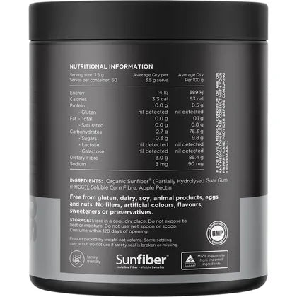 Switch Fibre+ 60 serves (210g)