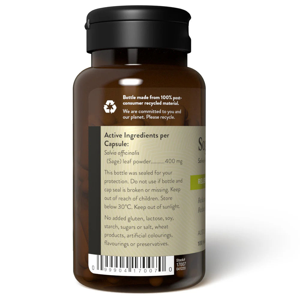 Nature's Sunshine Sage 100 Capsules