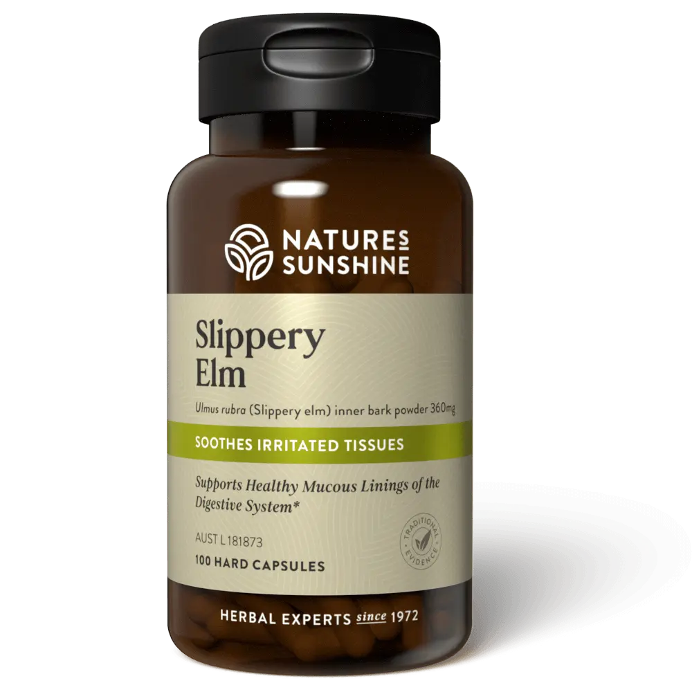 Nature's Sunshine Slippery Elm 100 Capsules