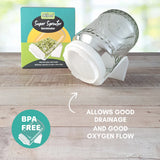 Untamed Health Super Sprouter Glass Germinator