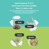 Untamed Health Super Sprouter Glass Germinator