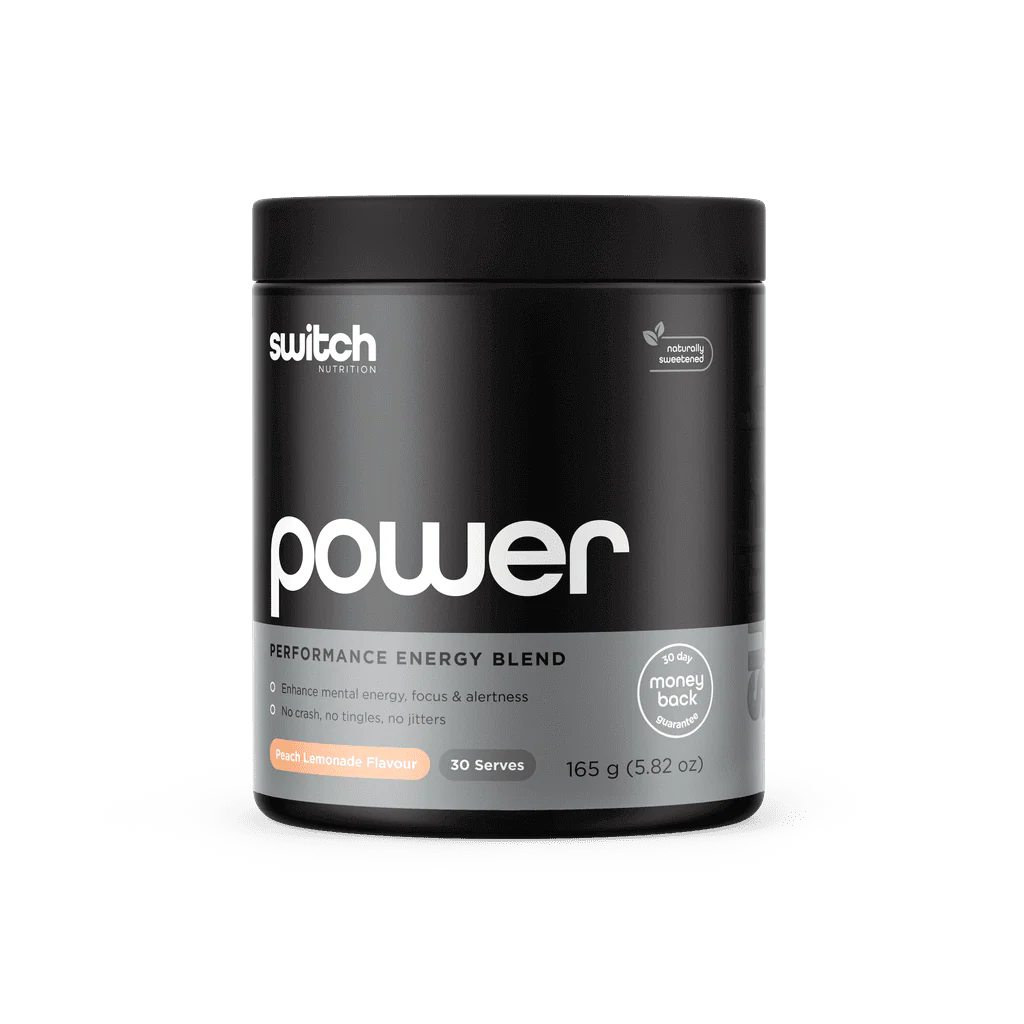 Switch Nutrition Power Switch Peach Lemonade Performance Energy Blend 165 g