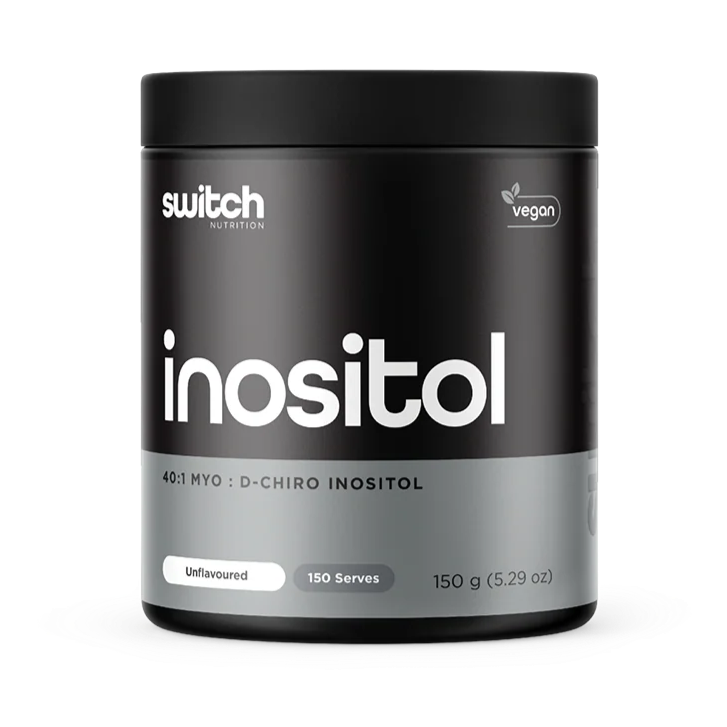 Switch Nutrition Inositol 40:1 MYO : D-Chiro Inositol, 150g