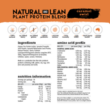White Wolf Nutrition Vegan Natural+Lean Protein Caramel Swirl 900g
