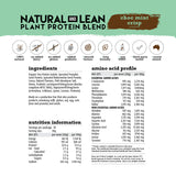 White Wolf Nutrition Vegan Natural+Lean Protein Choc Mint Crisp 900g