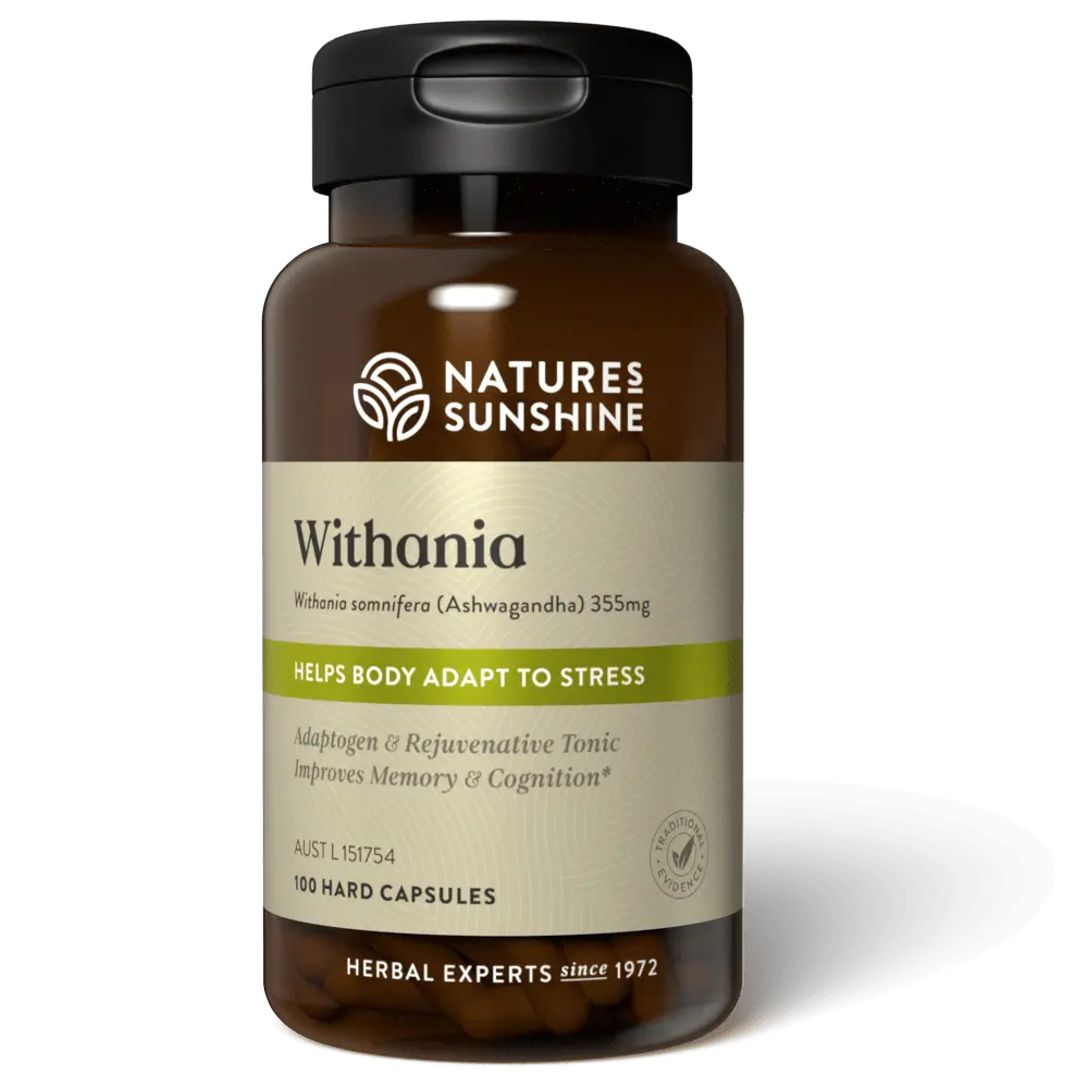 Nature's Sunshine Withania (Ashwagandha) 100 Capsules