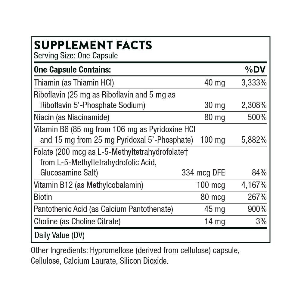 Thorne B-Complex #6 (60 Capsules)