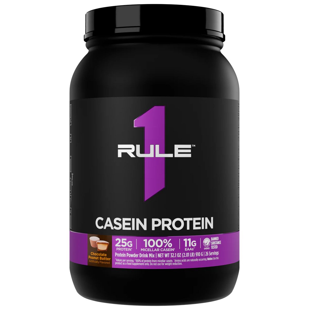 R1 Casein Protein Chocolate Peanut Butter 2 lbs (910 g)