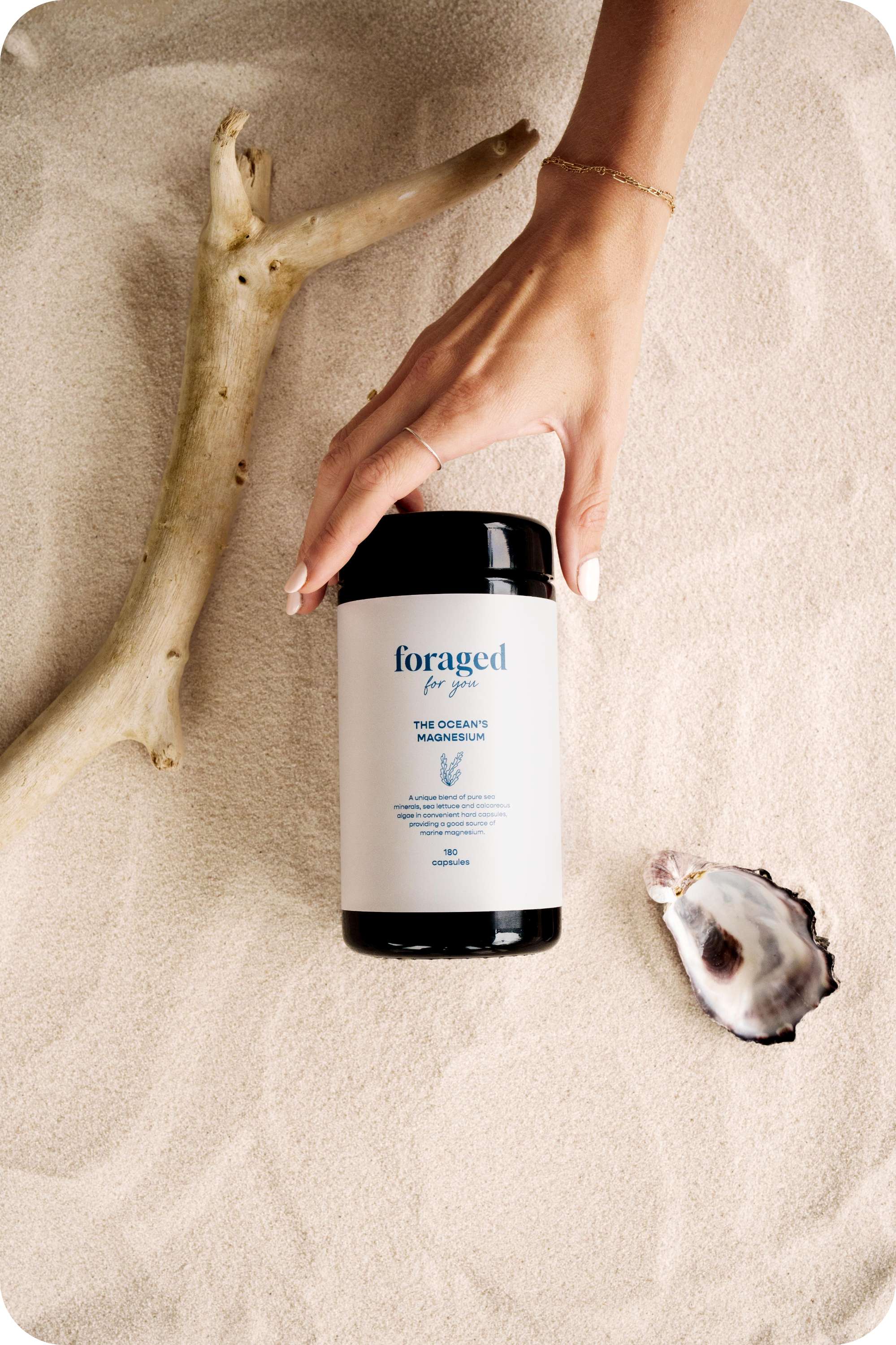 Foraged For You The Oceans Magnesium 180 Capsules