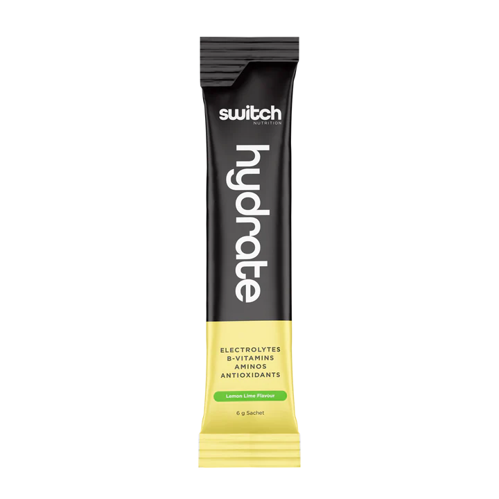 Switch Nutrition Hydrate 20 Sachets Lemon Lime