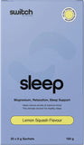 Switch Nutrition Sleep Lemon Squash Flavour 20 x 8g Sachets 160g
