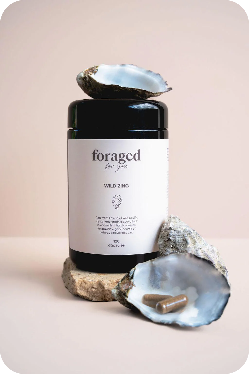 Foraged For You Wild Zinc 120 Capsules