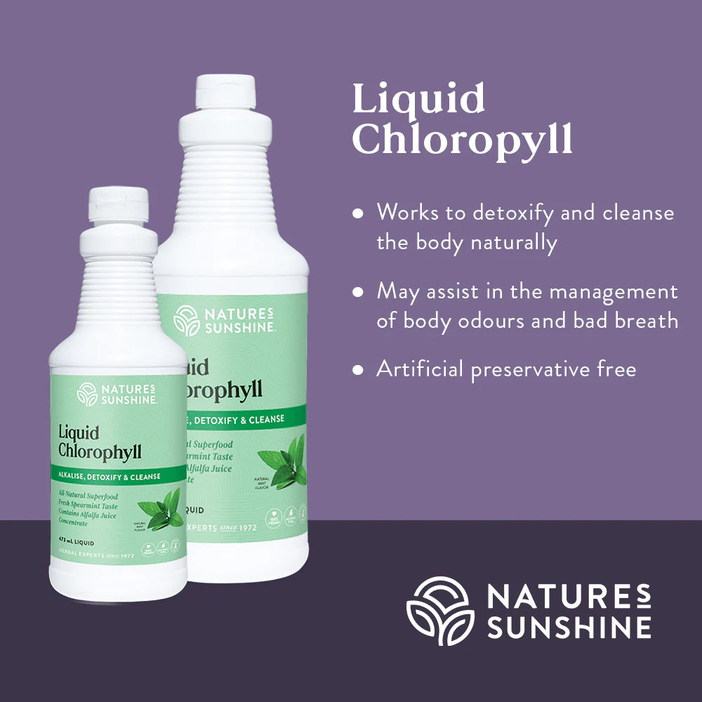 Nature's Sunshine Liquid Chlorophyll 946ml