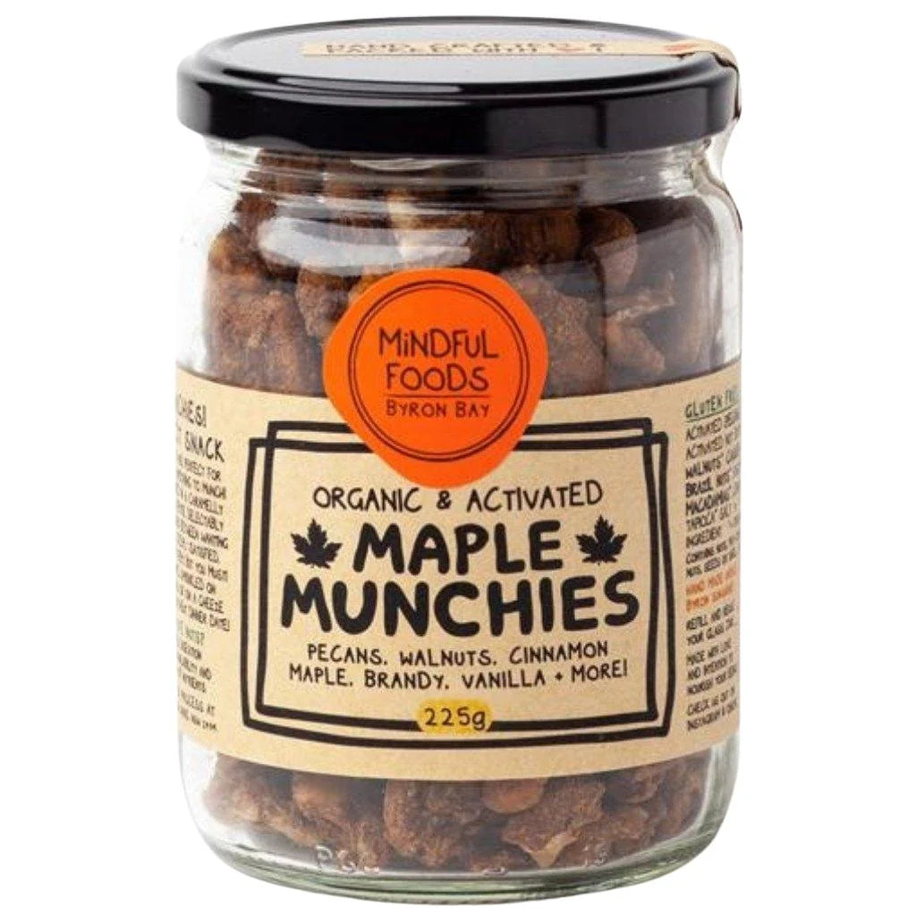 Mindful Foods Maple Munchies Jar 225 g