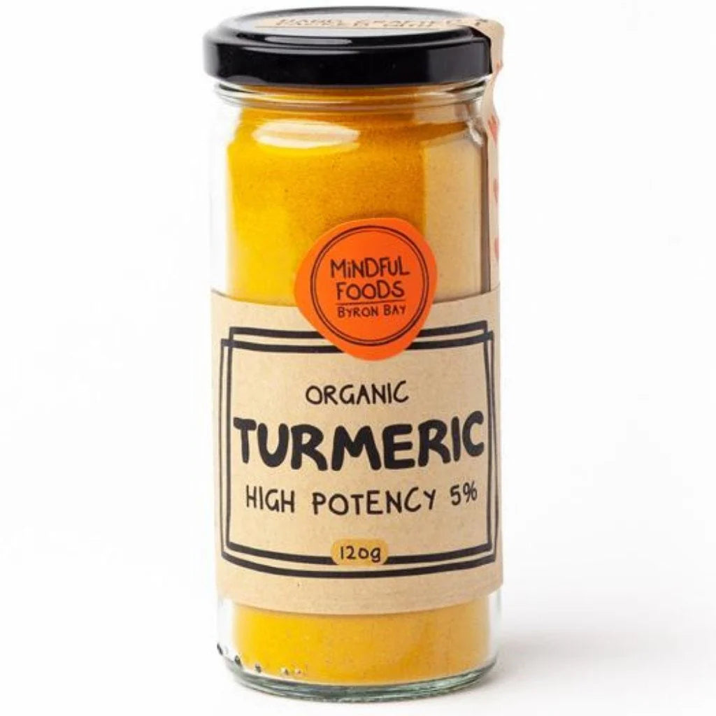 Mindful Foods Organic Turmeric Jar 120 g