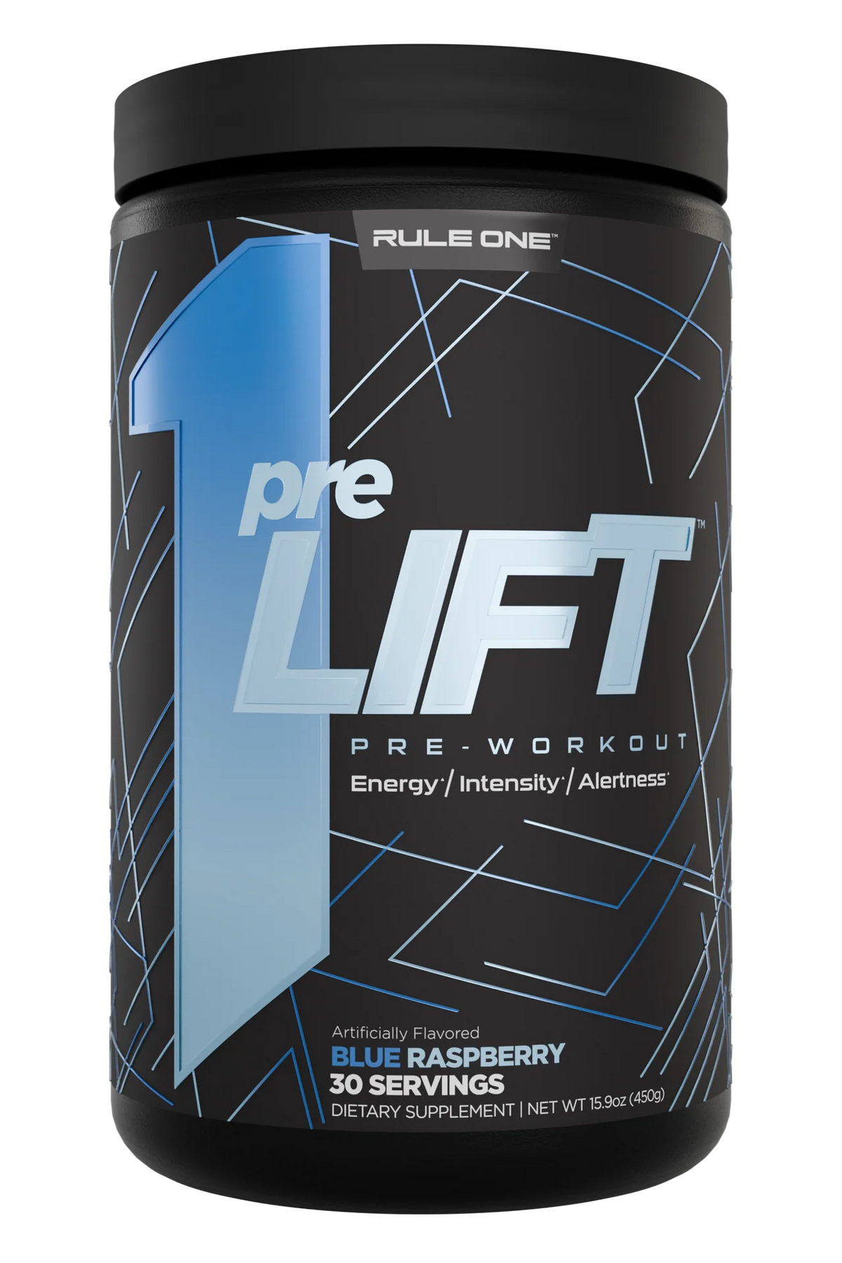 R1 Pre-Lift Wild Blue Raspberry 30 Serves