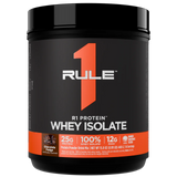 Rule 1 100% Whey Protein Isolate 1 lb, Chocolate Fudge (15 Servings)