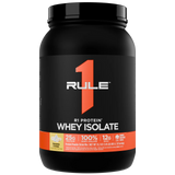 Rule 1 100% Whey Protein Isolate 1.95 lb, Frozen Banana (30 Servings)