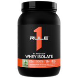 Rule 1 100% Whey Protein Isolate 1.98 lb, Mint Chocolate Chip 28 Servings