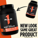 Rule 1 100% WPI and Hydrolysate Protein Powder 5lb, Vanilla Butter Cake (76 Servings)