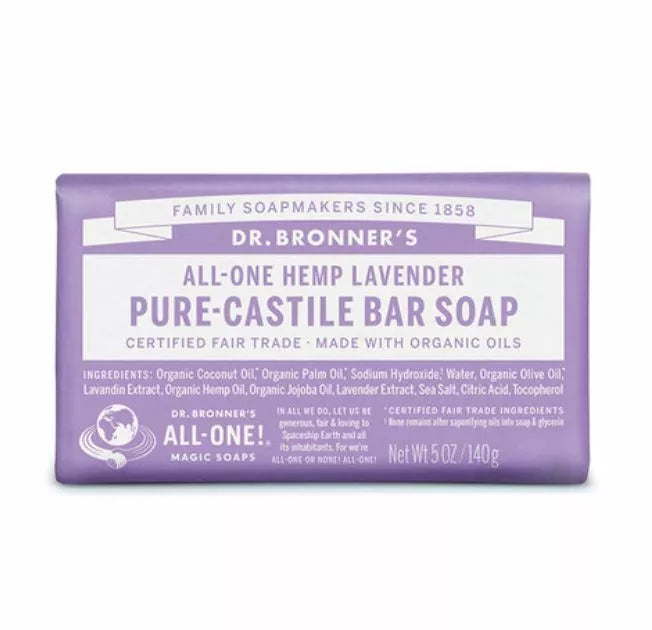 Dr Bronner's Organic Hemp Castile Soap Bars