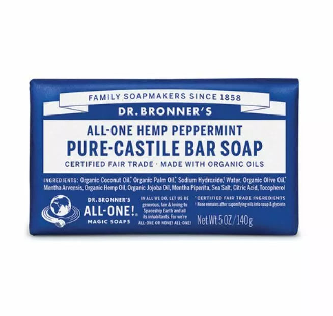 Dr Bronner's Organic Hemp Castile Soap Bars