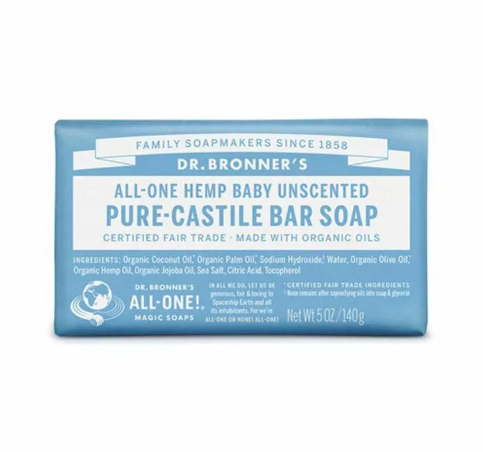 Dr Bronner's Organic Hemp Castile Soap Bars