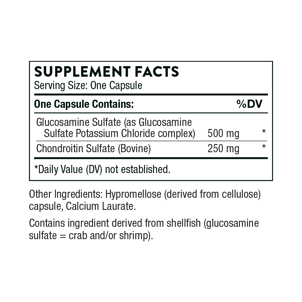 Thorne Research Glucosamine & Chondroitin 90 Capsules