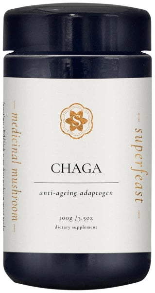 SuperFeast Wild Chaga Extract Adaptogen 100g Powder