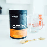 Switch Nutrition Amino Switch Raspberry BCAA and EAA Recovery Matrix 210 g (30 serves)
