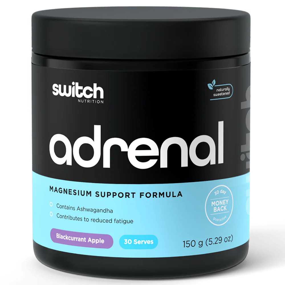 Switch Nutrition Adrenal Switch Blackcurrant Apple Magnesium Support Formula 180 g
