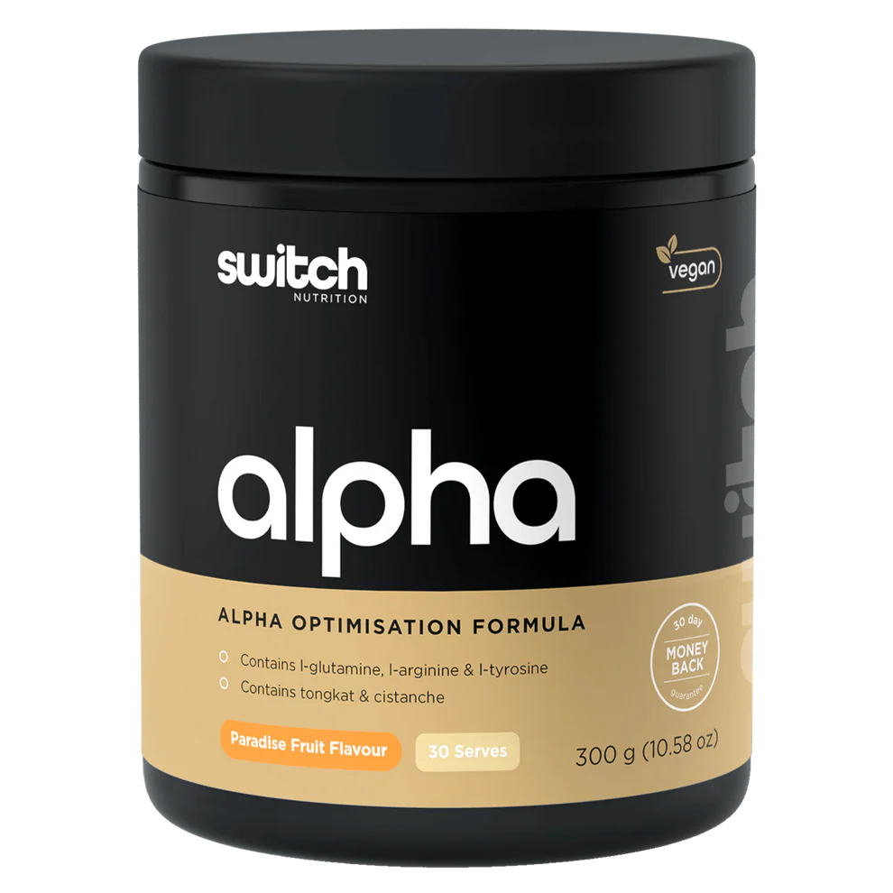 Switch Nutrition Alpha 300g Paradise Fruit flavour
