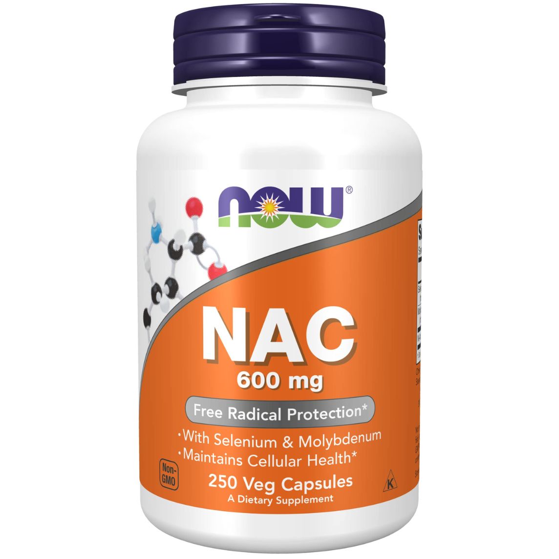 NOW Foods NAC 250 Capsules 600mg