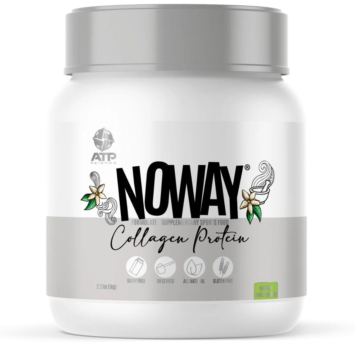 ATP Science NOWAY Collagen Protein 1kg Unflavoured