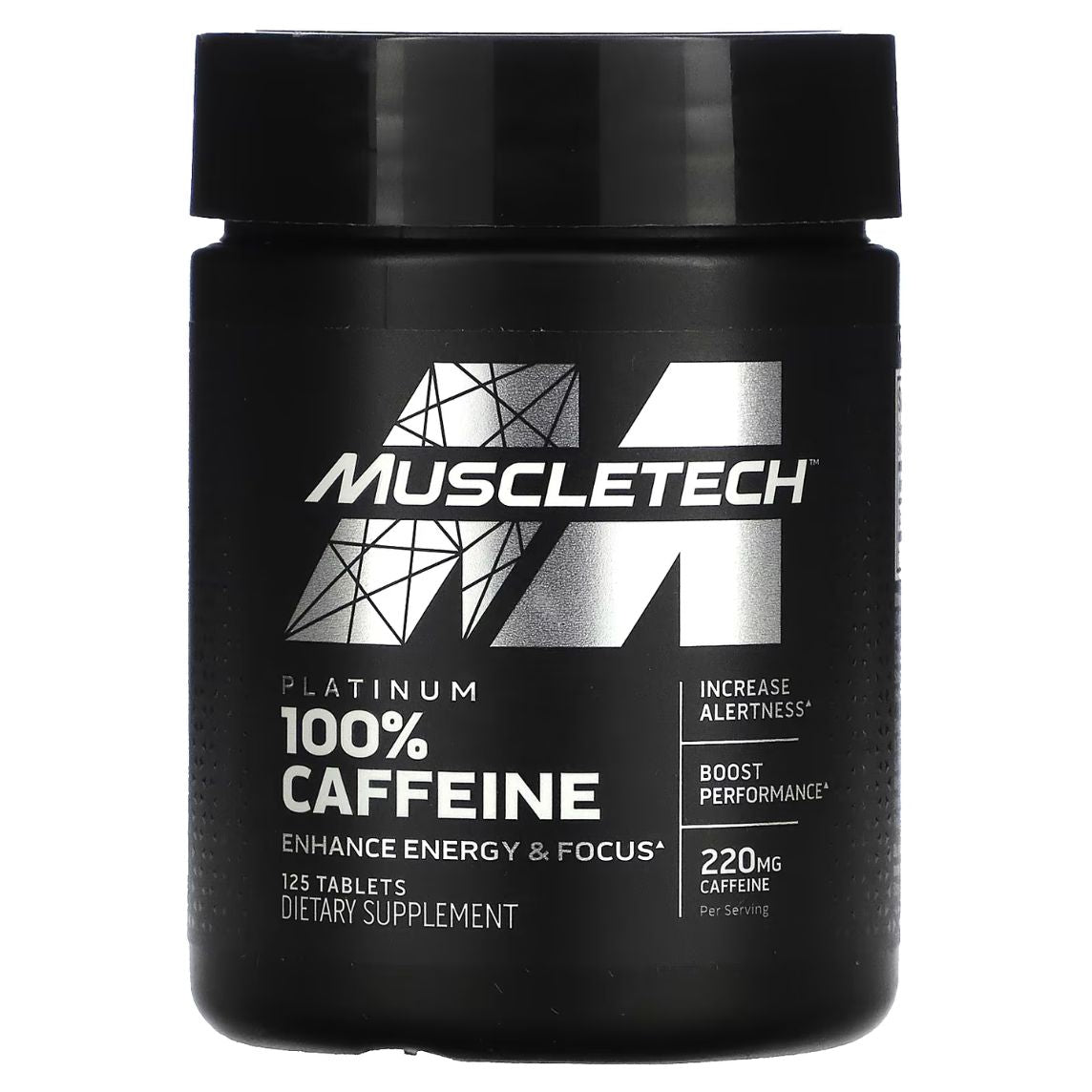 Muscletech Platinum Caffeine 125 Tablets