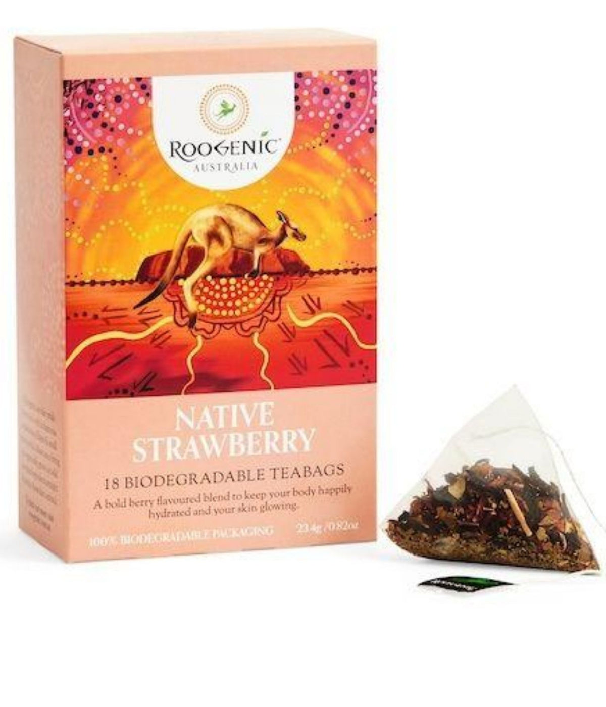 Roogenic Native Strawberry 18 Tea Bags