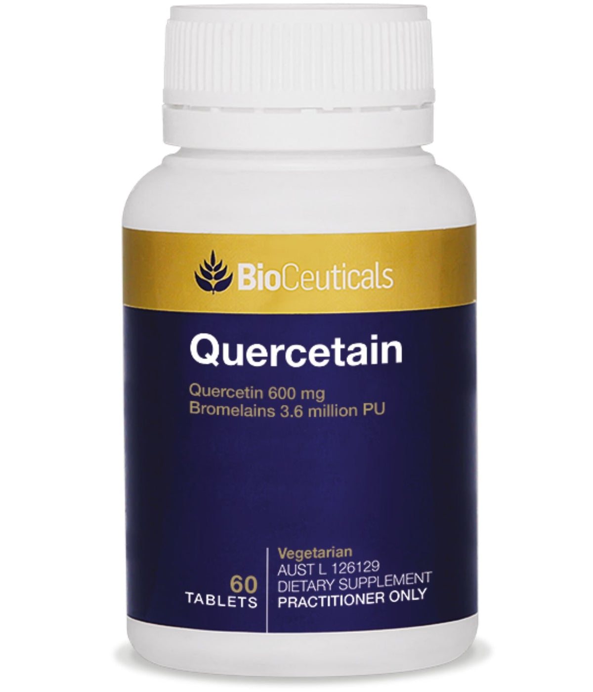 Bioceuticals Quercetain 60 Tablets (Quercetin)