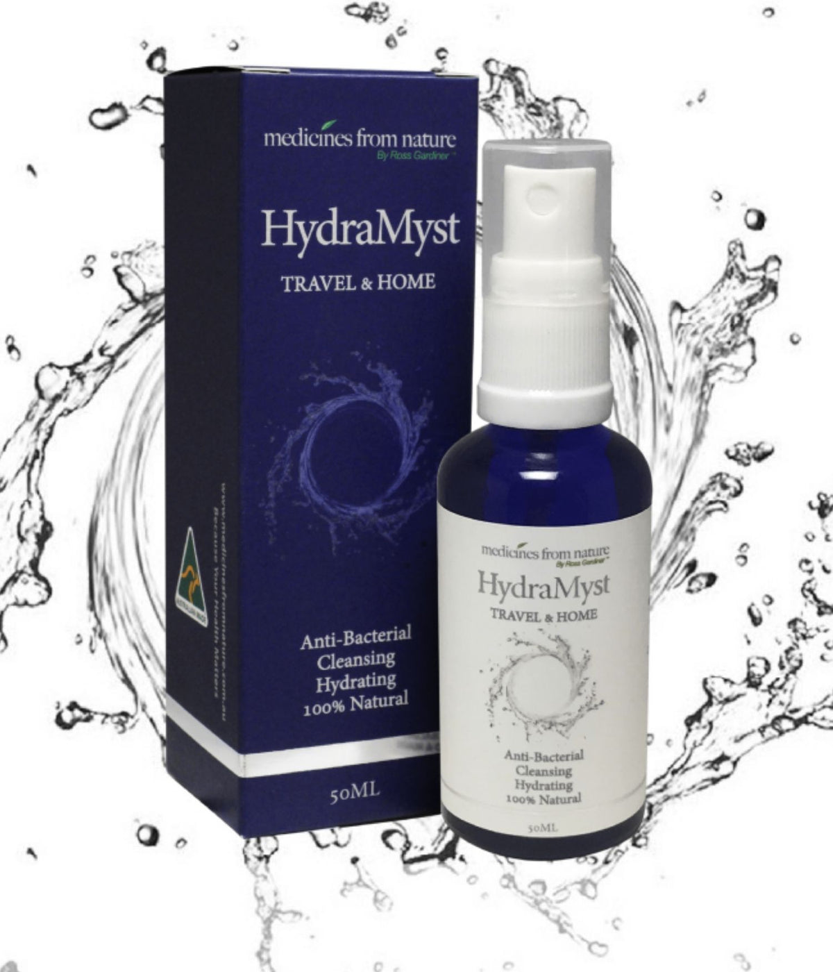 Ross Gardiner Ultimate Colloidal Silver Hydramyst 100ppm 50ml Spray