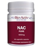 Bio Activ Healthcare NAC Pure 600mg 90 Capsules