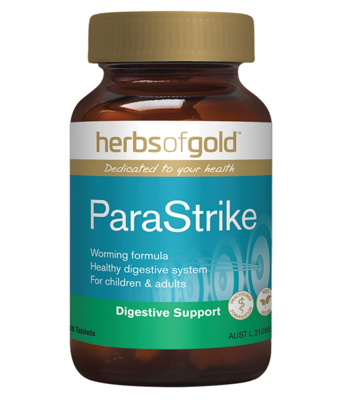 Herbs of Gold Parastrike (Wormwood Clear) 28 Tablets