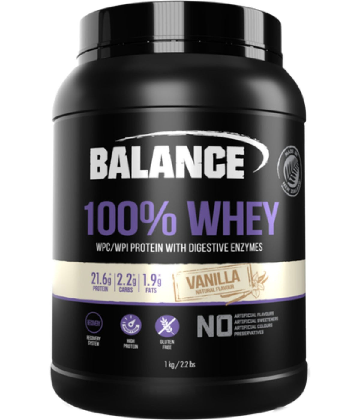 Balance 100% Whey 1kg Vanilla