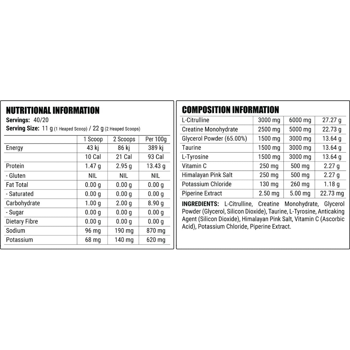 Faction Labs Disorder Bulge Pre Workout 40 Serves + Free Shaker