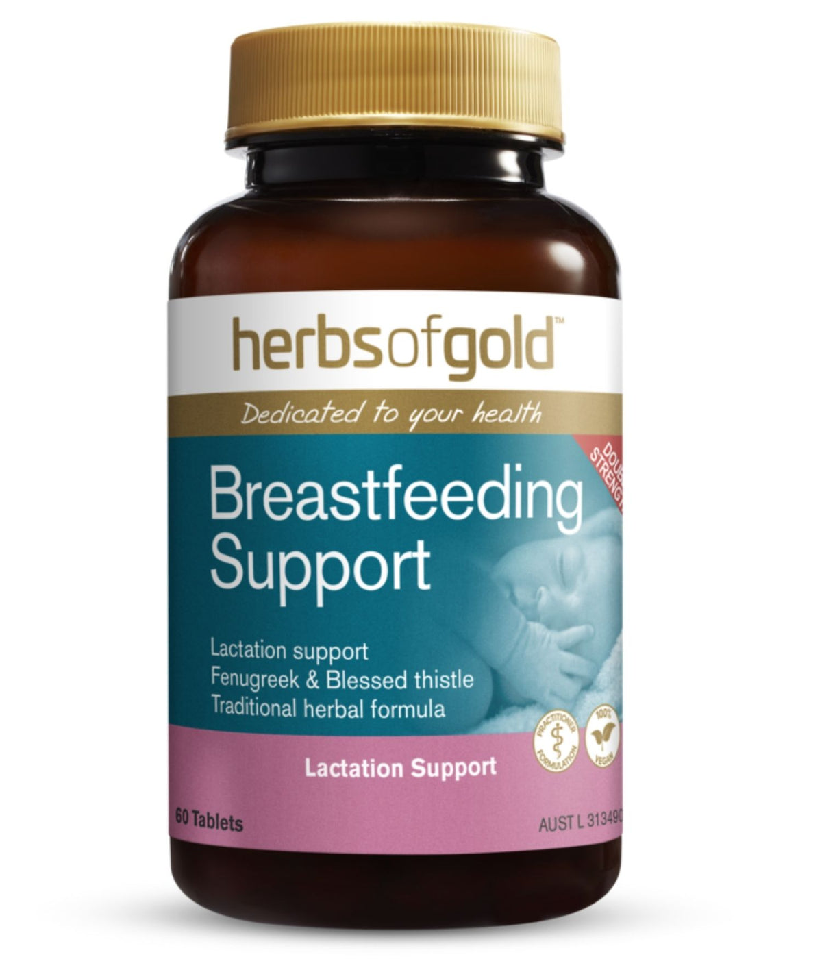 Herbs of Gold Breastfeeding Support 60 Tablets