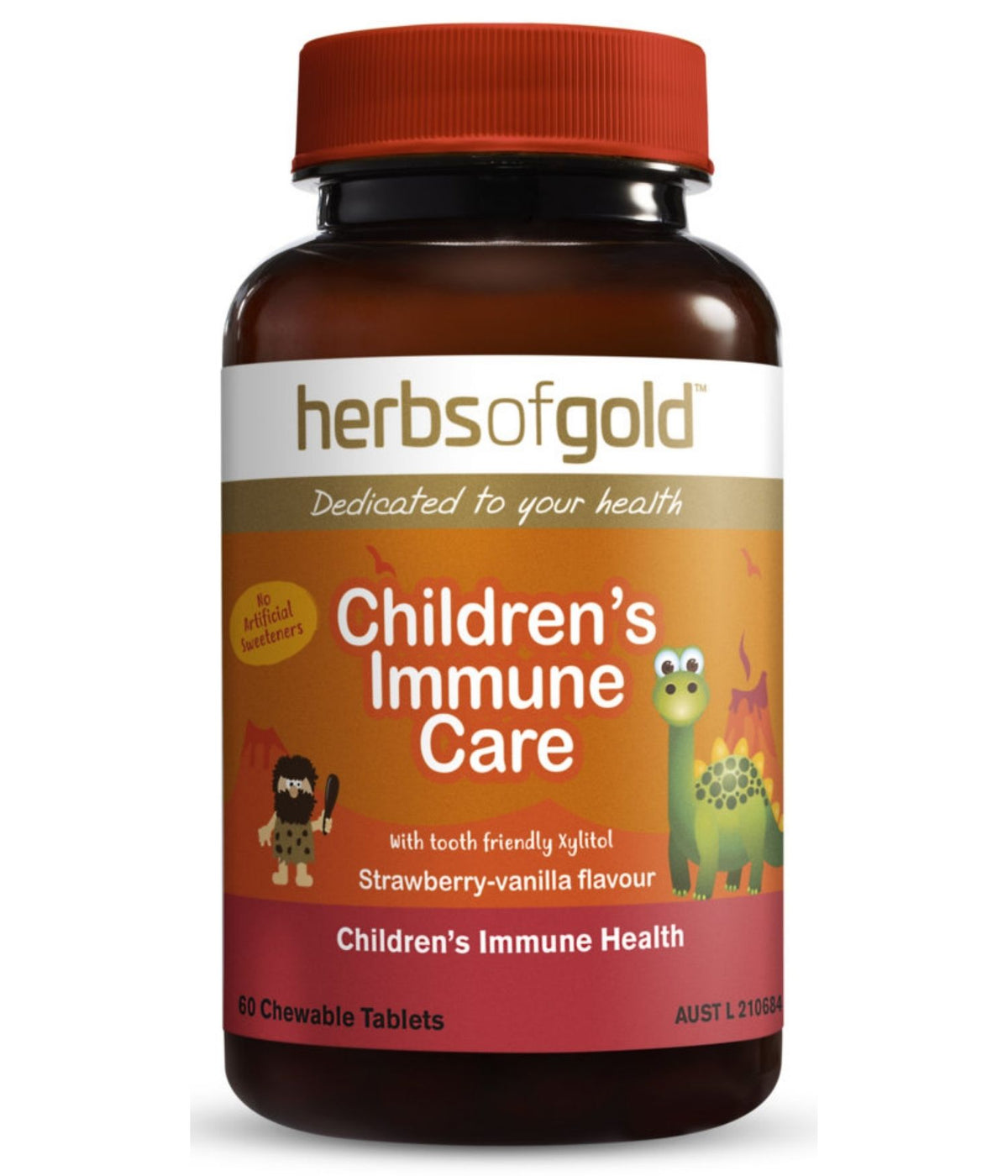 Herbs of Gold Childrens Immune Care 60 Chewable Tablets