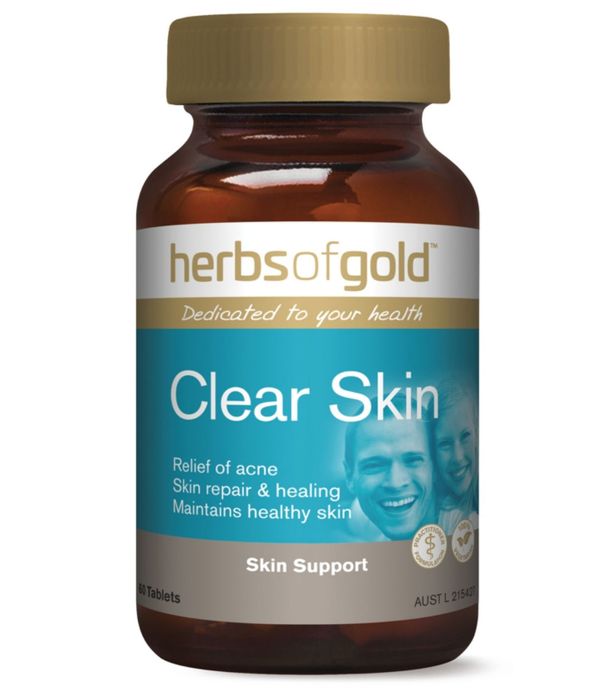 Herbs of Gold Clear Skin 60 Tablets