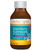 Herbs of Gold Elderberry Echinacea & Olive Leaf Liquid