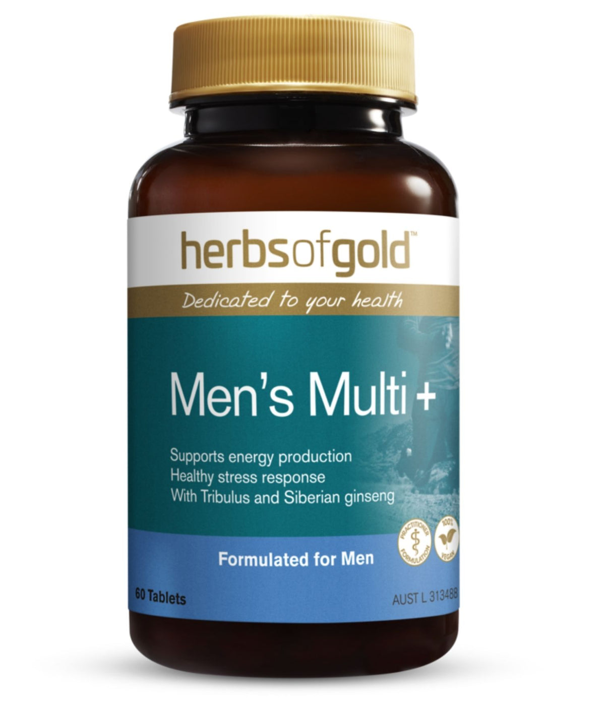 Herbs of Gold Mens Multi 60 Tablets