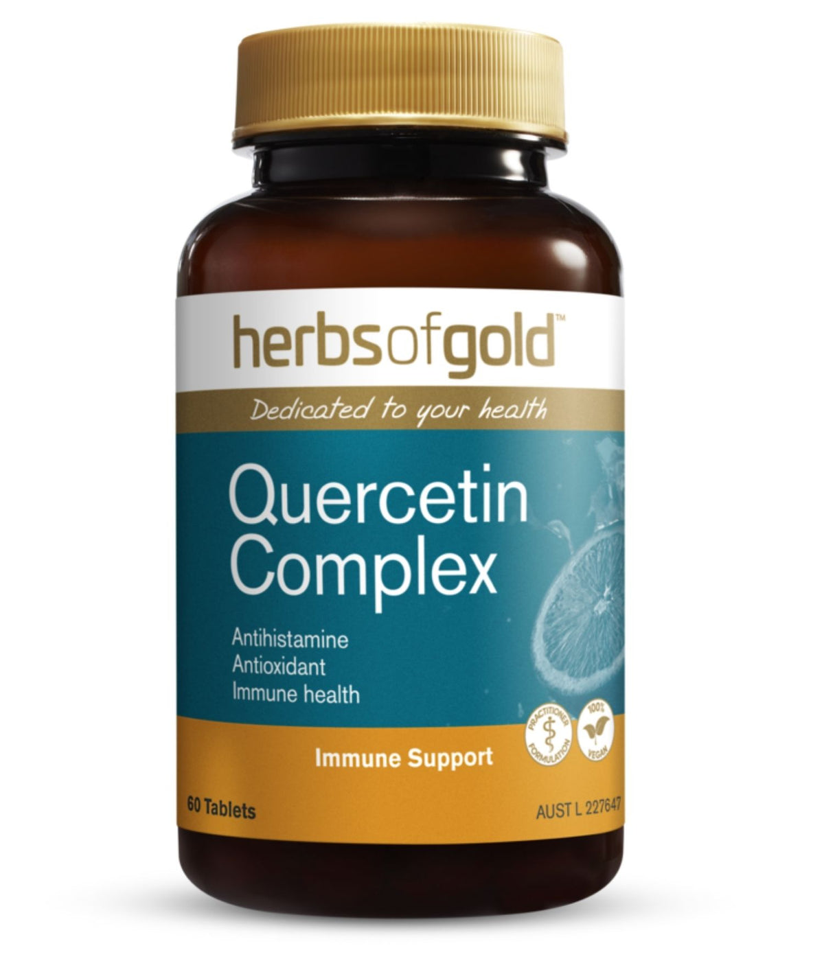 Herbs of Gold Quercetin Complex 60 Tablets